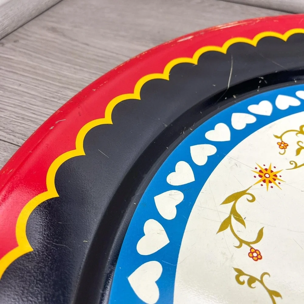 Vintage Dutch Metal Tray